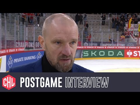 Postgame interviews: EHC Biel-Bienne  - Färjestad Karlstad