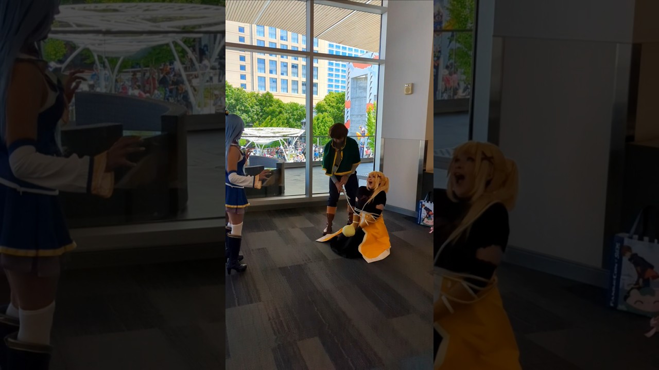Just masochistic knight things ➰️🗡🤣 #konosuba #cosplay #fanime