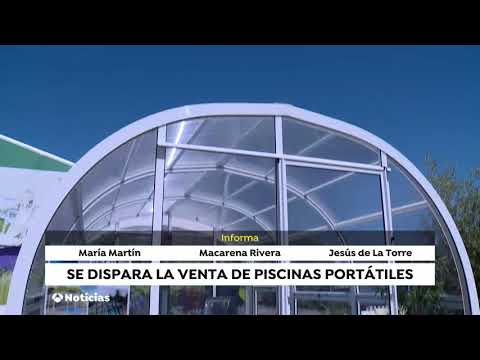 Aumenta la venta de piscinas desmontables | Antena 3 Noticias