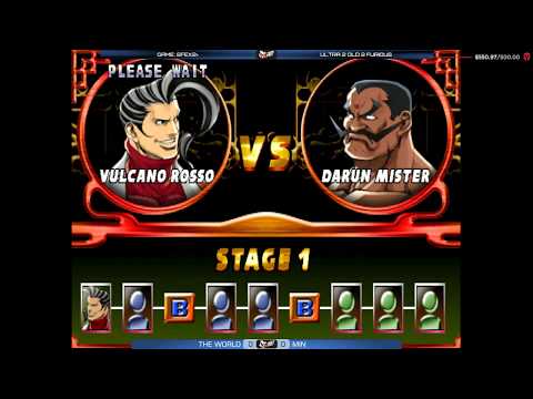 ULTRA 2 OLD 2 FURIOUS - Street Fighter EX2 Plus Casuals - Min vs The World [1080p/60fps] HD