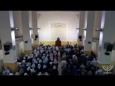 2018-10-04 Culto Giovedi Fr Frusteri - I SAMUELE cap 17 verso 10