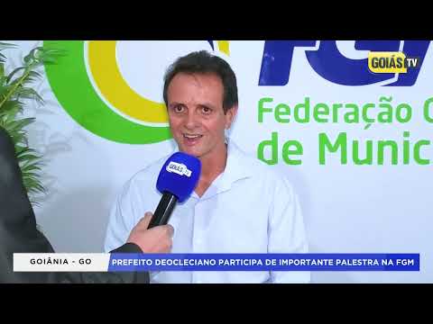 DEOCLECIANO ARAÚJO PREFEITO DE BONÓPOLIS | FGM | GOIÂNIA 2025