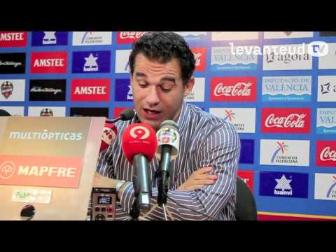 Rueda de prensa Levante UD - Getafe CF