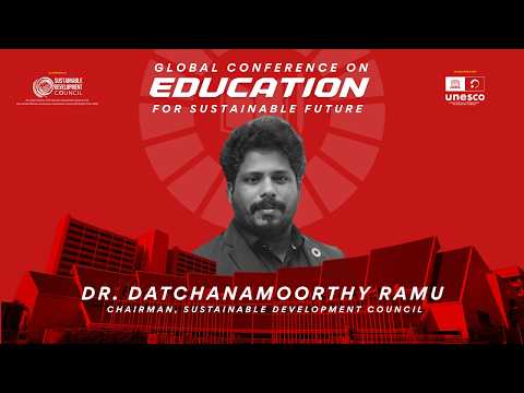 DMR Dr Datchanamoorthy Ramu human rights educator and SDG advocate leading youth empowerment and sustainable development initiatives for the world