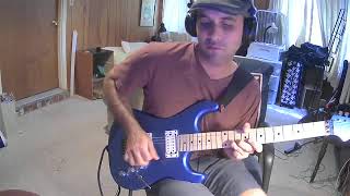 Video thumbnail for Funky C minor Dorian Jam with the Kramer Pacer Classic by Dave Walsh Music