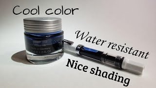 Lamy Benitoite Review: A Beautiful Water Resistant Fountain Pen Ink