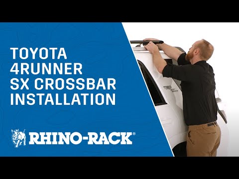 Rhino-Rack | Toyota 4Runner Vortex Crossbar Install with SX Legs