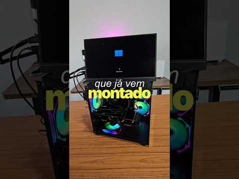 esse aqui pode ser o PC GAMER montado +BARATO da internet kk... setup ninja pc rx 6600 #viral