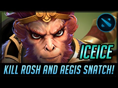 iceice Kill Rosh and Aegis Snatch! vs OG Kiev Major 2017 by Time 2 Dota #dota2