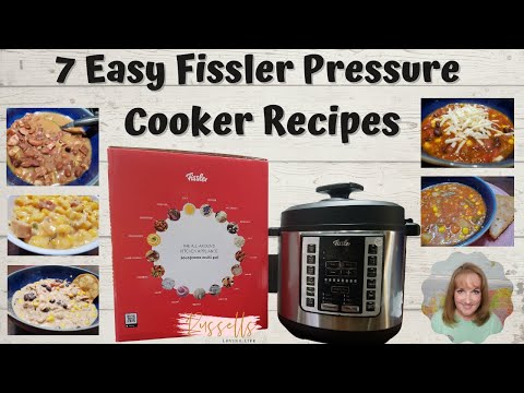 7 Easy Fissler Recipes || Easy Slow Cooker Recipes || Pressure Cooker Recipes || Slow Cooker Recipes
