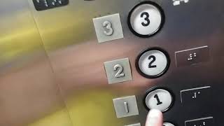 Greenfield, MA: Elevator at 270 Main Street (Former Home Of Greenfield Community College).