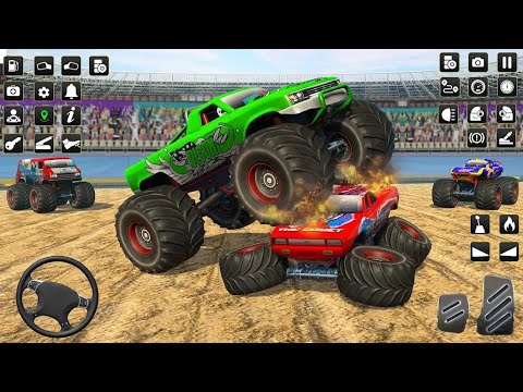 Monster Truck Demolition Derby 3D - Extreme Crash Car Racing 3D - Android GamePlay