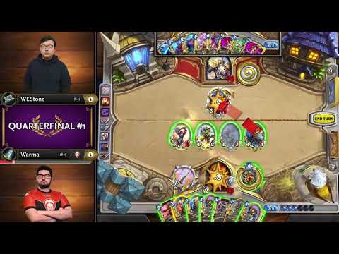 WEStone vs Warma - Quarterfinal - Hearthstone Masters Tour Jönköping