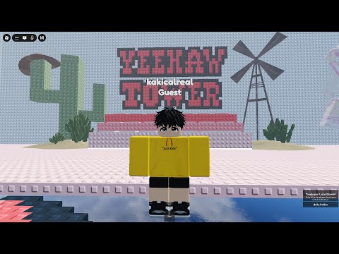 AKU MAU MENAMATKAN TOWER YEEHAW DI ROBLOX