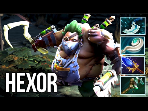 hexOr Pudge Compilation - Magical Hooks Dota 2