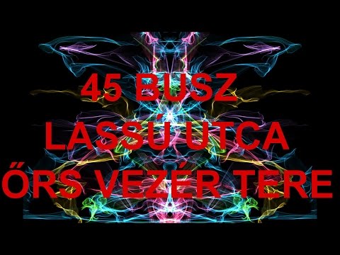 45 Busz Cinkota, Lassú utca-Őrs vezér tere