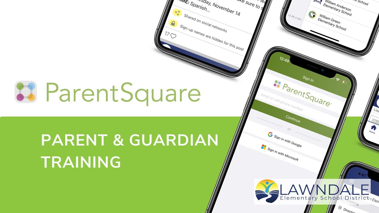 ParentSquare Parent Training