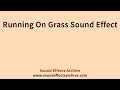 Running On Grass Sound Effect Royalty Free
