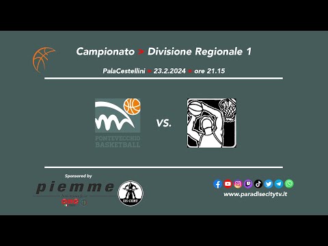 HIGHLIGHTS DIVISIONE REGIONALE 1 2023-2024 - PONTEVECCHIO BASKET vs. POLISPORTIVA ELLERA
