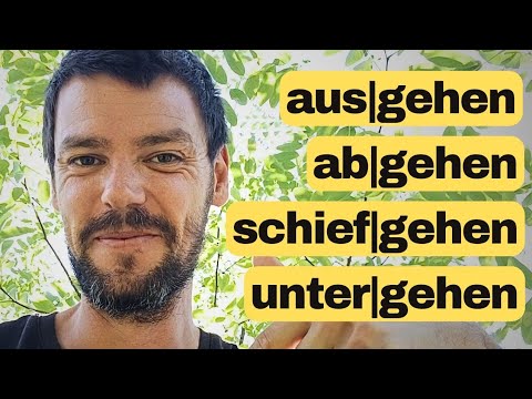Das kann nur schiefgehen! | 4 trennbare Verben mit -gehen | Deutsch lernen B1/B2