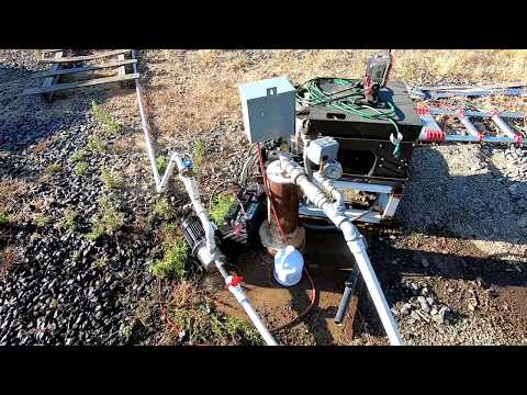 YouTube video about: How far can a 1 hp pump push water?