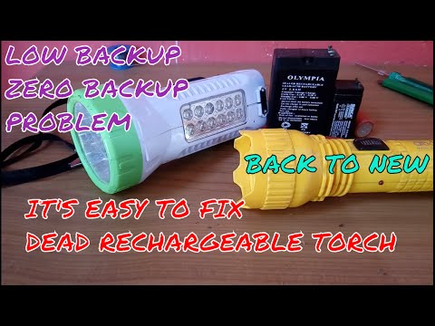 How to Repair Rechargeable Emergency Light