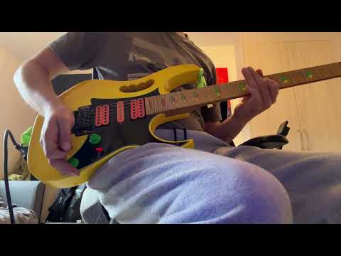 Beautiful 1990 Ibanez JEM777DY Desert Yellow Pyramid Inlays + Hard Case + Tremolo Arm + Original Manual + Strap image 19