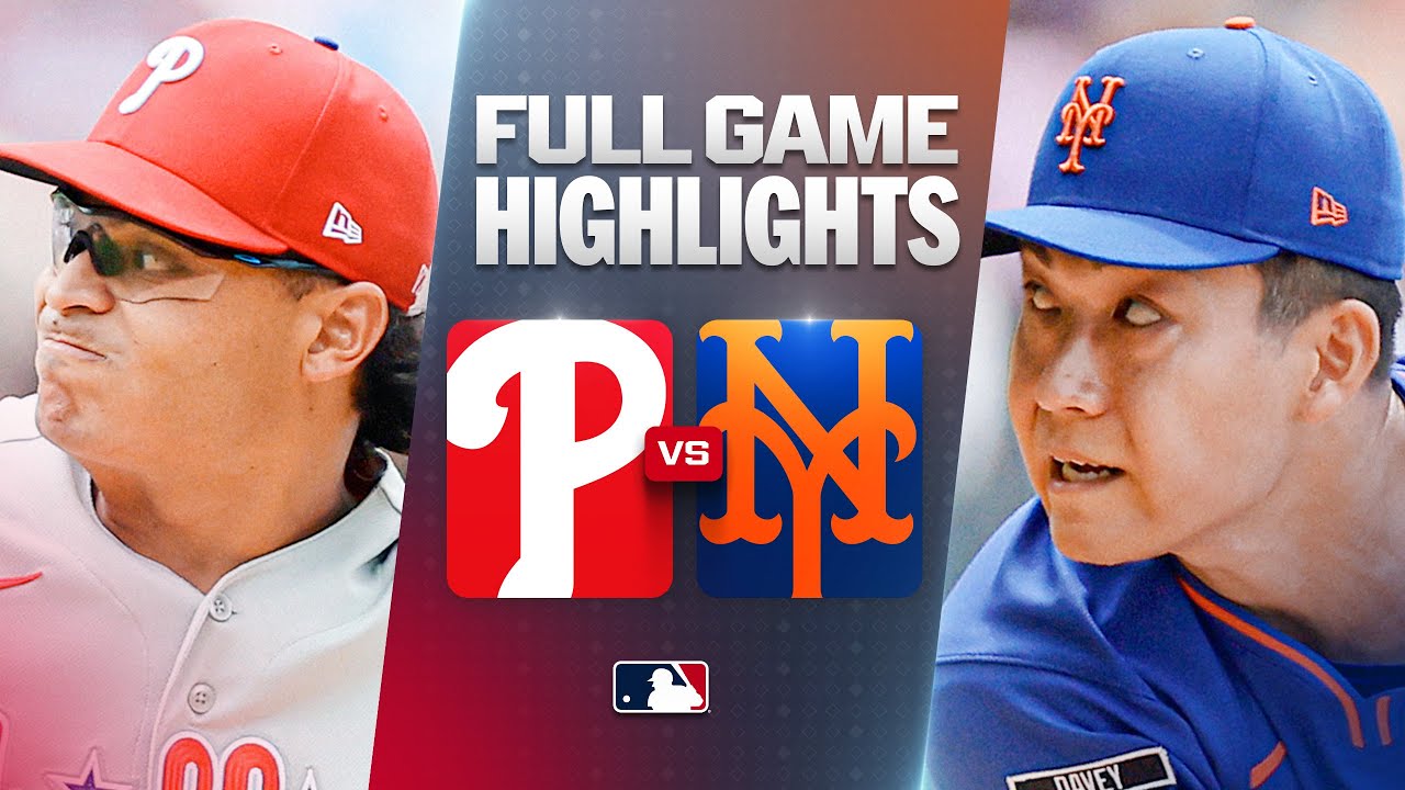 PHILLIES vs. METS: Official Full Game Highlights (June 28) | 2026 MLB Season