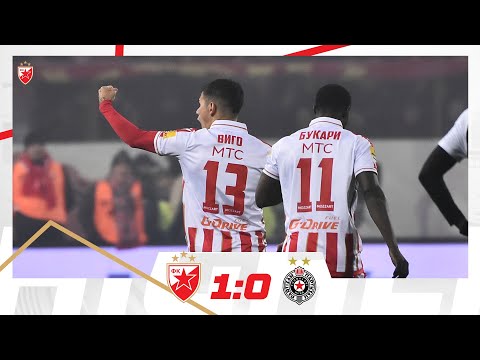 Crvena zvezda - Radnički Niš 1:0, highlights 