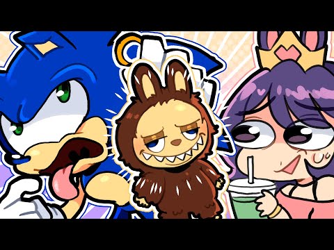 DO SONIC CHARACTERS LIKE LABUBUS?