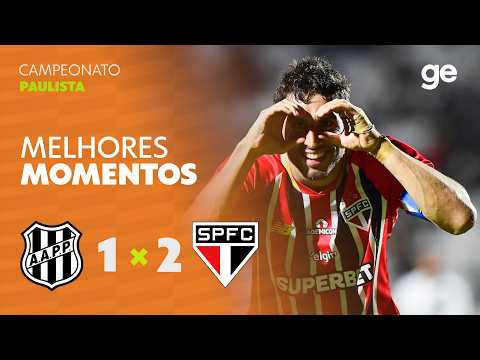PONTE PRETA 1 X 2 SÃO PAULO | MELHORES MOMENTOS | 8ª RODADA PAULISTÃO 2026 | ge.globo
