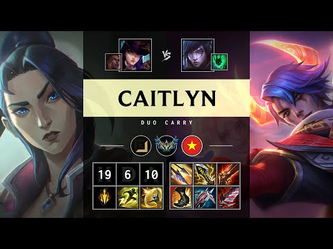 Caitlyn ADC vs Aphelios - VN Challenger Patch 25.18