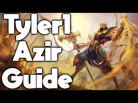 Tyler1 shows his skills on Azir
