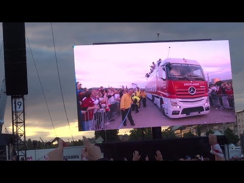 VFB vs. FWK - Public Viewing - Erstliga-Truck Fährt Zur Bühne #01 (2017 live @ Wasen - Stuttgart)