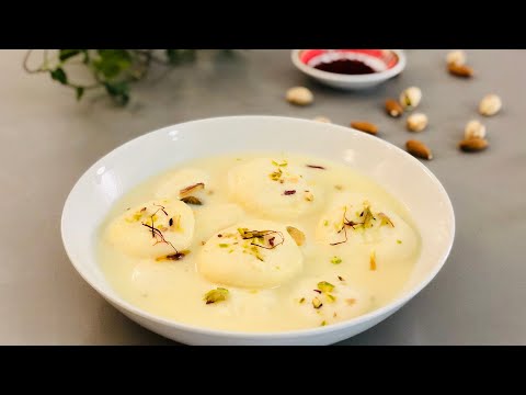 RasMalai Homemade Recipe from Fresh MIlk| how to make RasMalai Paneer_MRB