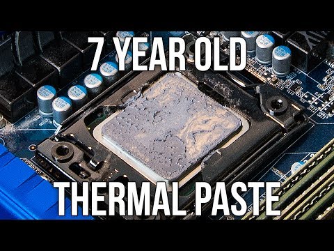 Replacing 7 Year Old Thermal Paste - Does it make a difference?