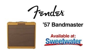 Video thumbnail for Fender '57 Bandmaster Tube Combo Amplifier Demo - Sweetwater Sound by Sweetwater