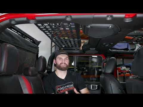 JT Gladiator Rear Overhead MOLLE Panel