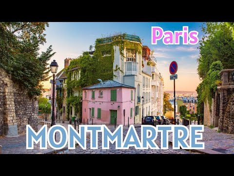 Paris, France - Walking in Montmartre - 4K HDR 60FPS Walking Tour