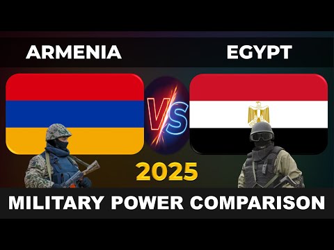 Armenia vs Egypt Military Power 2025 | Egypt vs Armenia Military Power 2025