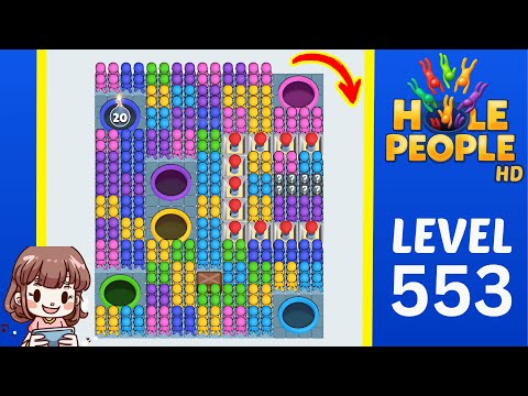 Hole People Level 553 Solution Walkthrough