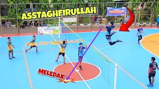 Download lagu BRUTAL❗️SMASH PEMANASAN SI BOCAH AJAIB MELEDAK BAWAH NET💥SEPERTI PEMAIN PROLIGA mp3