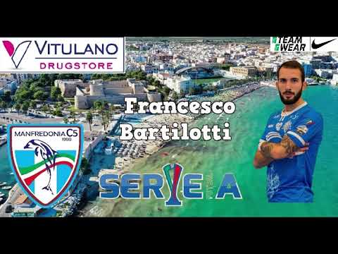 Vitulano Drugstore C5 Manfredonia: Francesco Bartilotti , nuovo acquisto biancoceleste