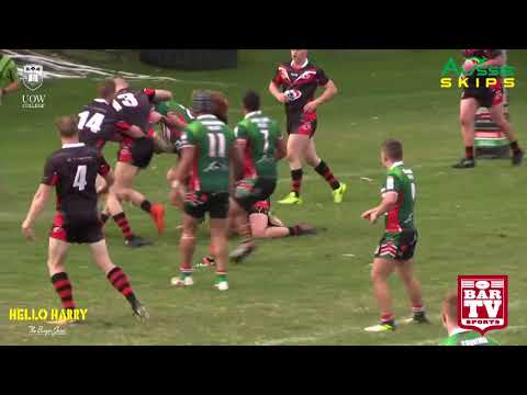 2017 IDRL Reserve Grade Round 3 Highlights - Corrimal Cougars vs Collegians