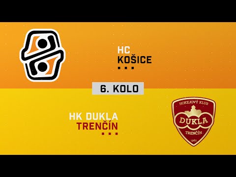 6.kolo HC Košice - Dukla Trenčín HIGHLIGTS