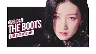 gugudan - The Boots Line Distribution (Color Coded) | 구구단 - 더부츠