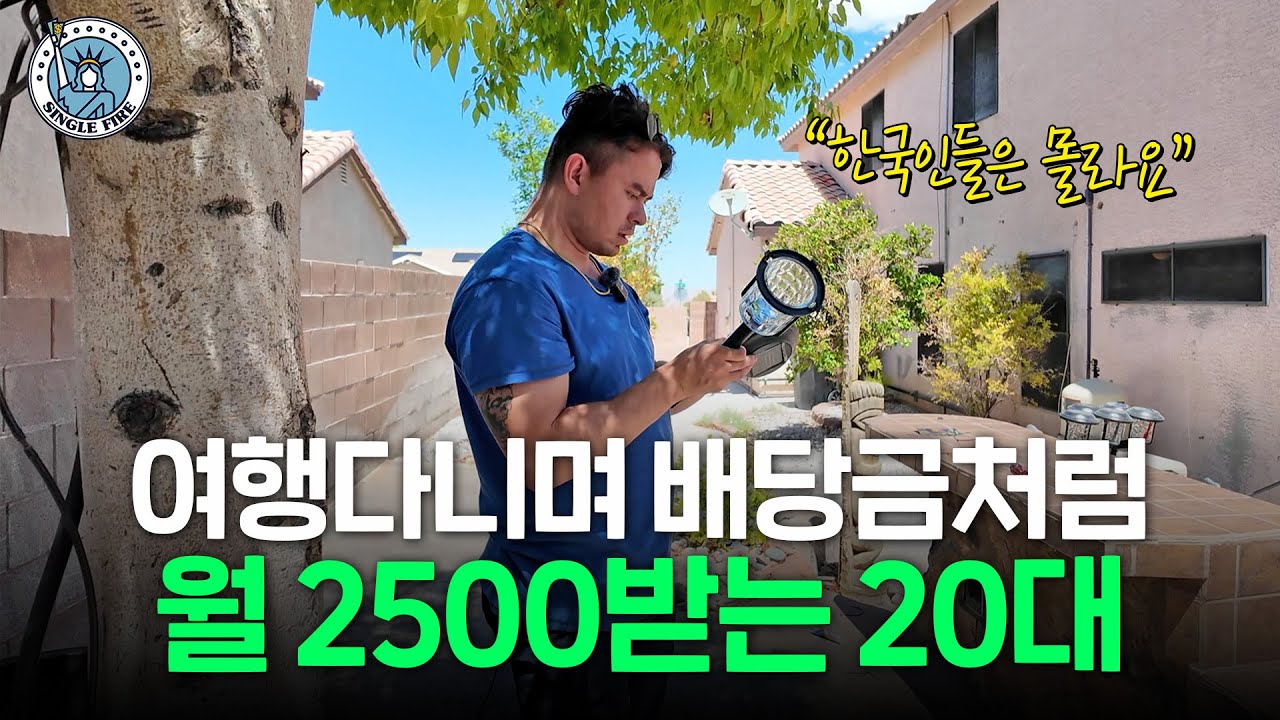 미국, 일본, 베트남 놀러다니면서 월 2500만원 버는 법 (주식, 부동산, 코인 x)