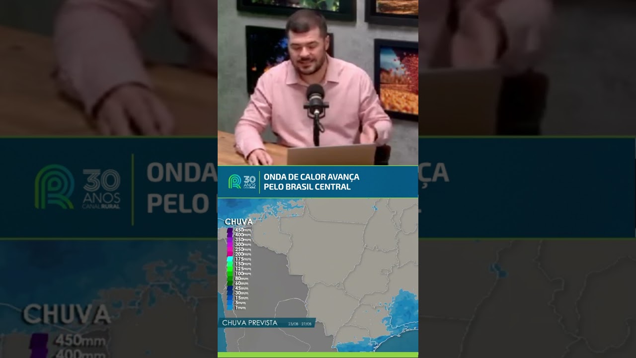 Onda de calor avança pelo Brasil Central | Previsão do tempo