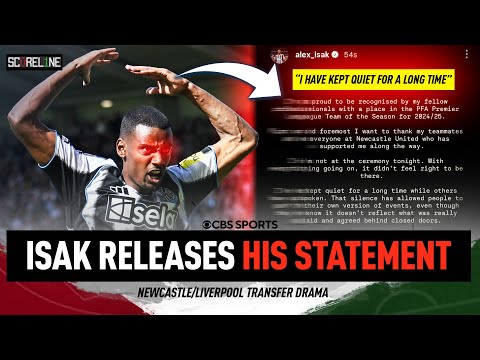 Alexander Isak posts revealing STATEMENT on his Instagram 😳 | Newcastle/Liverpool DRAMA | Scoreline
