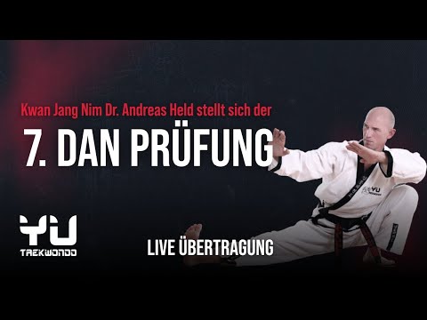 Dr. Andreas Held - Prüfung zum 7. DAN